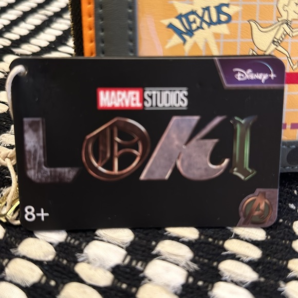 Loungefly Disney Marvel Loki TVA Miss Minutes Zip Around Wallet - Picture 5 of 16